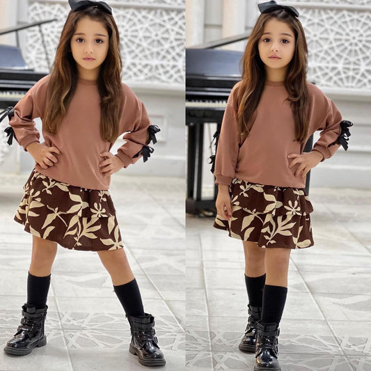 Casual girls set (3-4-5-7-9 years)