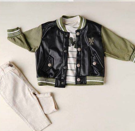 Green Varsity Cool ( 9-12 months )